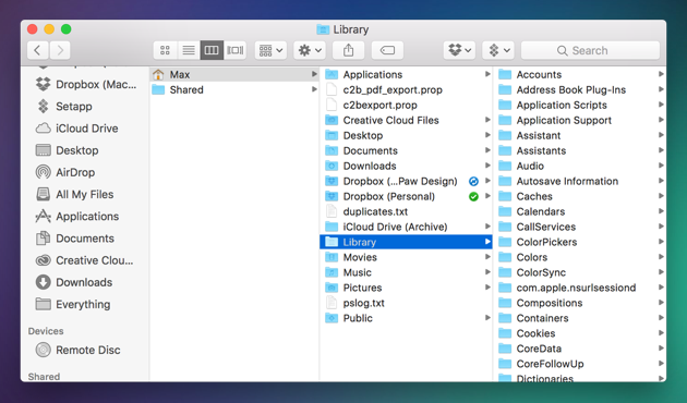 Mac remove temp library files download